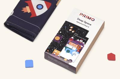 Primo Toys PRIMO008A-DE Cubetto STEM Coding Adventure Pack Deep Space Uitbreidingsset Vanaf 3 jaar