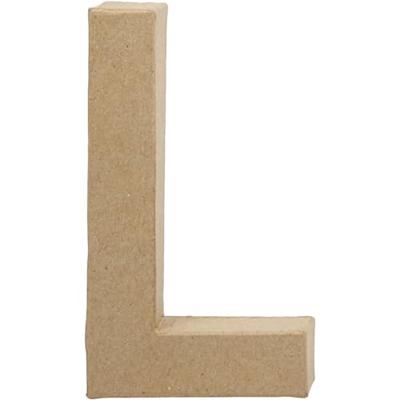 Creativ Company Letter papier-maché - l, 20,5cm Creativ Company Letter papier-maché - l, 20,5cm