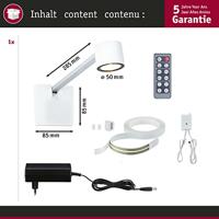 Paulmann Adelia SET 95576 LED-schilderijlamp 4.5 W LED Aluminium (geborsteld) - thumbnail