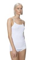 Emotion dames spaghetti hemd - Verstelbare smalle bandjes - Viscose vrouwen onderhemd - thumbnail