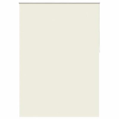 VidaXL Rolgordijn verduisterend 144,4 x 230 cm stofbreedte 140 cm gebroken wit