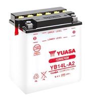 Yuasa YB14L-A2 Motorfietsaccu 12 V 14 Ah Pooltype: Schroefklem type 8 - thumbnail