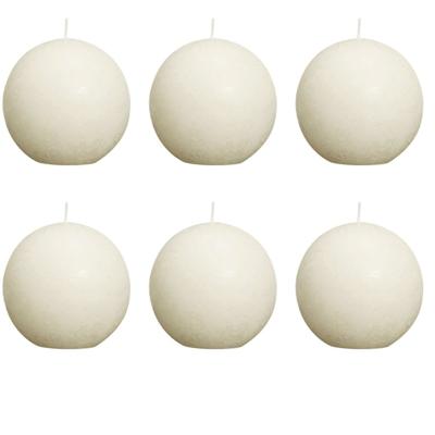 Bolsius Bolkaars rustiek 80 mm ivoorkleurig 6 st Bolsius Bolkaars rustiek 80 mm ivoorkleurig 6 st