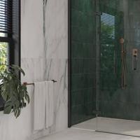 Ben Mykanto handdoekbeugel 45x7x3,9cm geborsteld koper - thumbnail