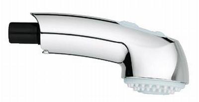 Grohe Zedra uittrekbare Badset voor keukenkraan Chroom