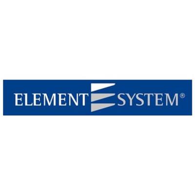 Element drager enkel - wit - 50 cm - 3-haaks