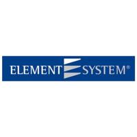 Element drager enkel - wit - 50 cm - 3-haaks - thumbnail