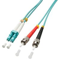 LINDY 46385 Glasvezel Optische vezel Aansluitkabel 15.00 m Multimode OM3 - thumbnail