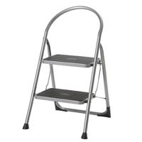 Altrex Cromato huishoudtrap 2-treeds Silver - 500949 - thumbnail