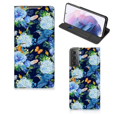 Smartphone hoesje voor Samsung Galaxy S21 Plus IJsvogel Smartphone hoesje voor Samsung Galaxy S21 Plus IJsvogel