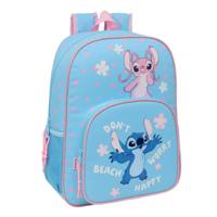 Schoolrugzak Lilo & Stitch Happy Hemelsblauw 33 x 42 x 14 cm - thumbnail