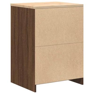 VidaXL Garagekast 60x51x85 cm massief grenenhout bruin eikenkleurig VidaXL Garagekast 60x51x85 cm massief grenenhout bruin eikenkleurig