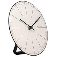 NeXtime ne-3506wi wandklok big stripe ø20 glas wit - thumbnail