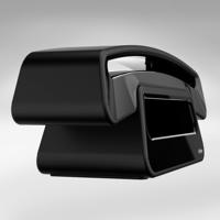 ALCATEL ePure Iconic - DECT draadloze vaste telefoon - vintage design - groot grafisch display met hoge leesbaarheid - handsfree-functie - oproepblokkering - wit - thumbnail