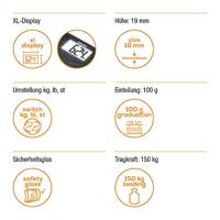 Beurer GS203 Personenweegschaal Zwart - thumbnail