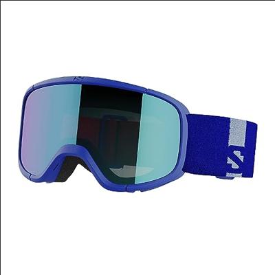 Salomon Lumi Sneeuwbril Kinderen Race Blue One Size