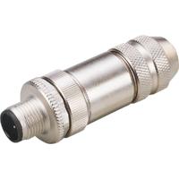 ifm Electronic E12289 Sensor/actuator connector, niet geassembleerd Aantal polen (sensoren): 4 Stekker, recht 1 stuk(s) - thumbnail
