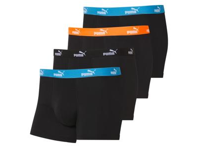 Puma 4 heren boxers (Zwart, L)