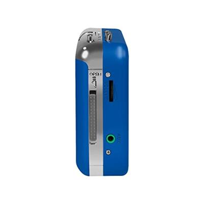 LogiLink UA0393 Draagbare cassettespeler Blue, Zilver - thumbnail