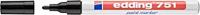 Edding 751 paint marker 4-751001 Lakmarker Zwart 1 mm, 2 mm - thumbnail