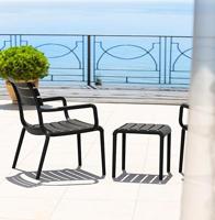 ALTEREGO SIDONY Lage tafel - Zwart - thumbnail