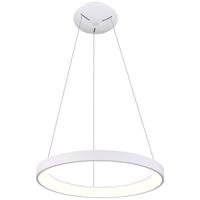 Deko Light Sculptoris 800 342197 Hanglamp LED LED vast ingebouwd 60 W Verkeerswit (RAL 9016) - thumbnail