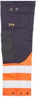 Blåkläder Multinorm inherent werkbroek 14891513 | Marineblauw/Oranje | Maat 48 - 7330509720585 - thumbnail