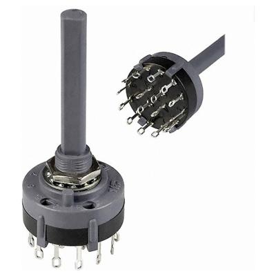 C & K Switches A40315RNZQ Rotary-Switch A Series Draaischakelaar 125 V/AC, 125 V/DC 2.5 A Schakelposities 3 1 stuk(s)