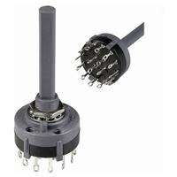 C & K Switches A40315RNZQ Rotary-Switch A Series Draaischakelaar 125 V/AC, 125 V/DC 2.5 A Schakelposities 3 1 stuk(s) - thumbnail