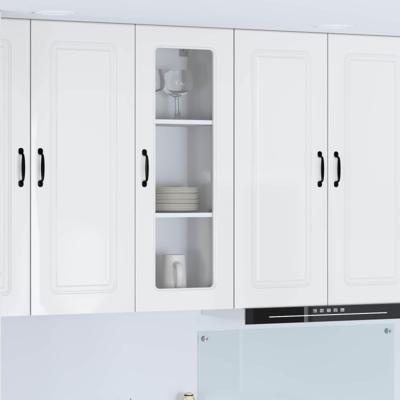 Keukenkast Kalmar Hoogglans wit 40 x 31 x 100 cm Bewerkt hout