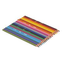 BIC evolution kleurpotloden, zeskantig, l: 17,5 cm, vulling 3 mm, diverse kleuren, 18 stuk/ 1 doos - thumbnail