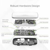 Zyxel WBE660S-EU0101F draadloos toegangspunt (WAP) 11530 Mbit/s Grijs Power over Ethernet (PoE) - thumbnail