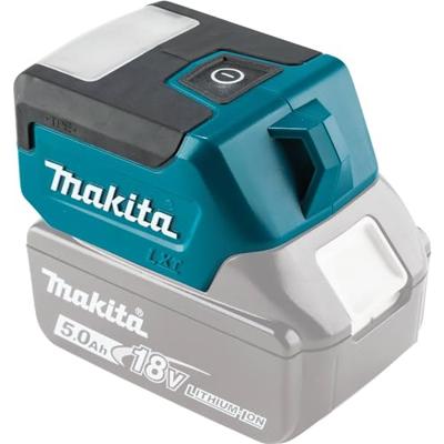 Makita DML817 Accu Zaklamp blok met USB 14,4 - 18V - thumbnail