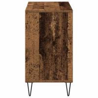 Badkamerkast met plank Oud hout 80 x 33 x 60 cm Bewerkt hout - thumbnail