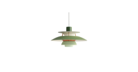 Louis Poulsen PH 5 Mini Hanglamp - Groen - thumbnail