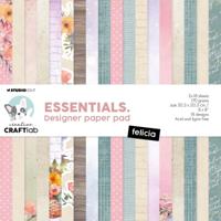 Creative Craftlab Creative craft lab • essentials designer paper pad felicia - thumbnail