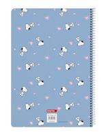 Notitieboekje Snoopy A4 80 Lakens - thumbnail