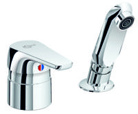 Ideal Standard Cerasprint kappersmengkraan - uittrekbare handdouche - met straalregelaar - chroom A5727AA - thumbnail