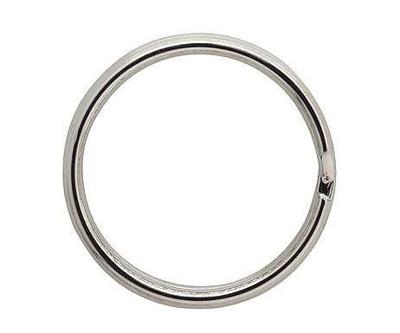 DX sleutelring vernikkeld 30 mm uitwendig HR 30