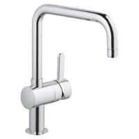 Grohe Keukenkraan Flair U-uitloop 1-Gats met Hoge Uitloop Chroom - thumbnail