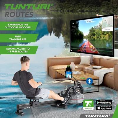 Tunturi Fitrow 90i Roeitrainer met 4 weerstanden