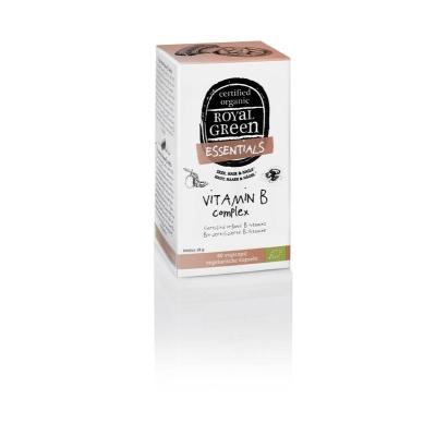 Royal Green Vitamine B complex bio 60 Vegetarische capsules