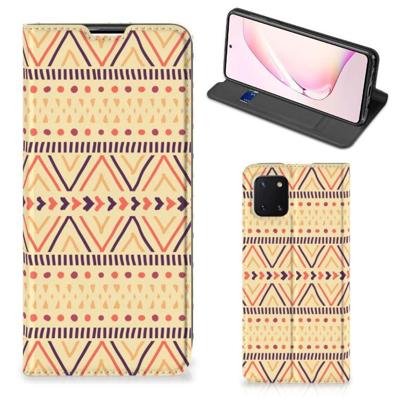 Samsung Galaxy Note 10 Lite | Hoesje met Magneet | Aztec Yellow Samsung Galaxy Note 10 Lite | Hoesje met Magneet | Aztec Yellow