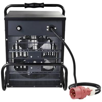 TOOLCRAFT TO-8578338 Bouwkachel 9000 W Zwart/geel