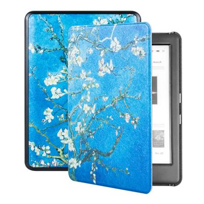 Lunso - Kobo Glo / Glo HD / Touch 2.0 hoes (6 inch) - sleep cover - Van Gogh Amandelbloesem