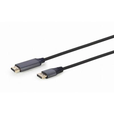 Gembird CC-DP-HDMI-4K-6 video kabel adapter 1,8 m DisplayPort HDMI Type A (Standaard) Zwart - thumbnail
