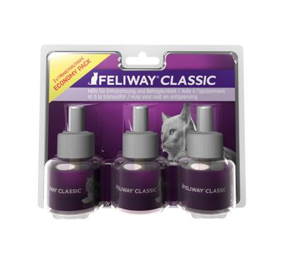 Feliway Classic Verdamper voor de kat 3 Navullingen Feliway Classic Verdamper voor de kat 3 Navullingen