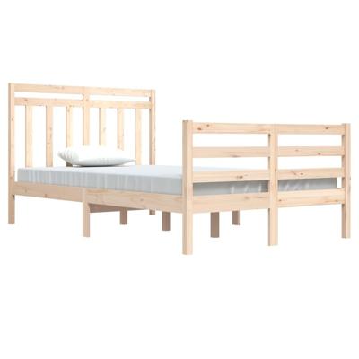 Bedframe massief hout 120x200 cm