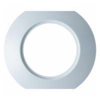 Berker serie 1930 middenafdekraam polarwit - thumbnail