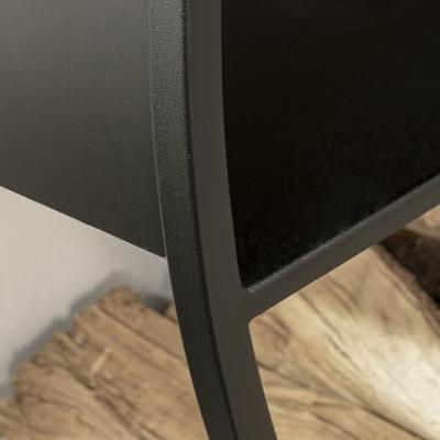 Houtrek Jake Zwart 100cm